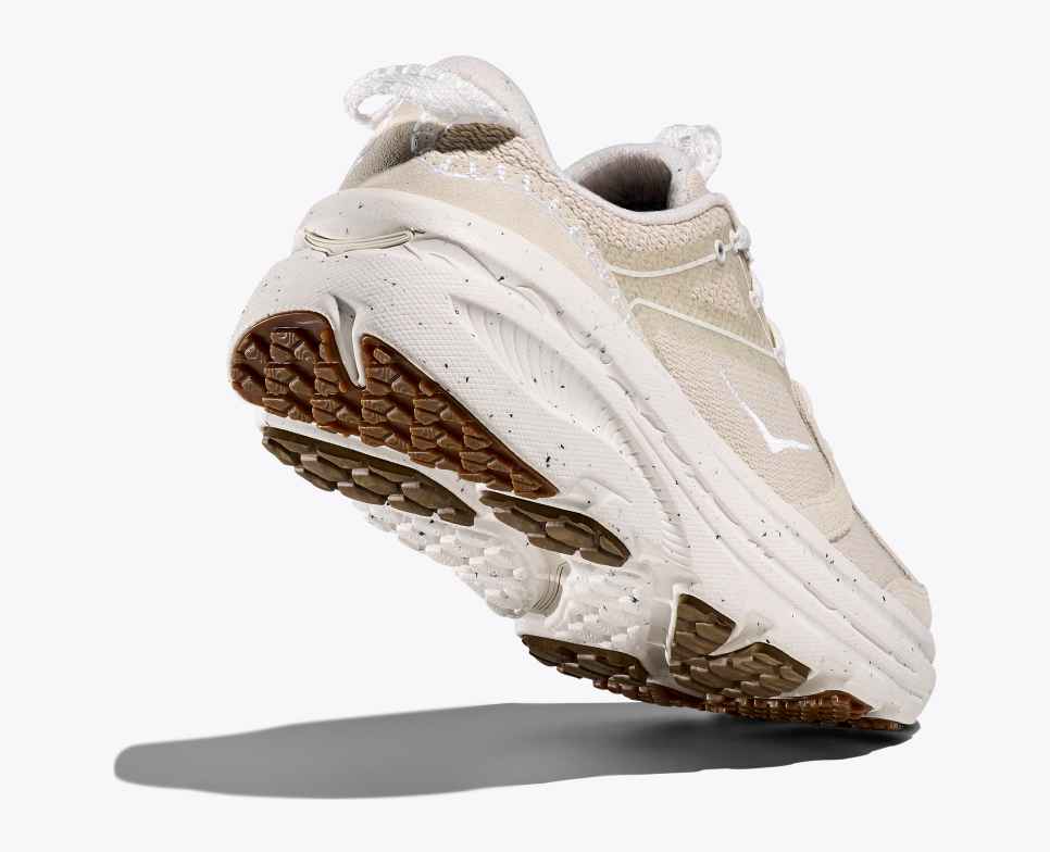 HOKA Vibrant Bloom Bondi B3LS Frost / Pepper
