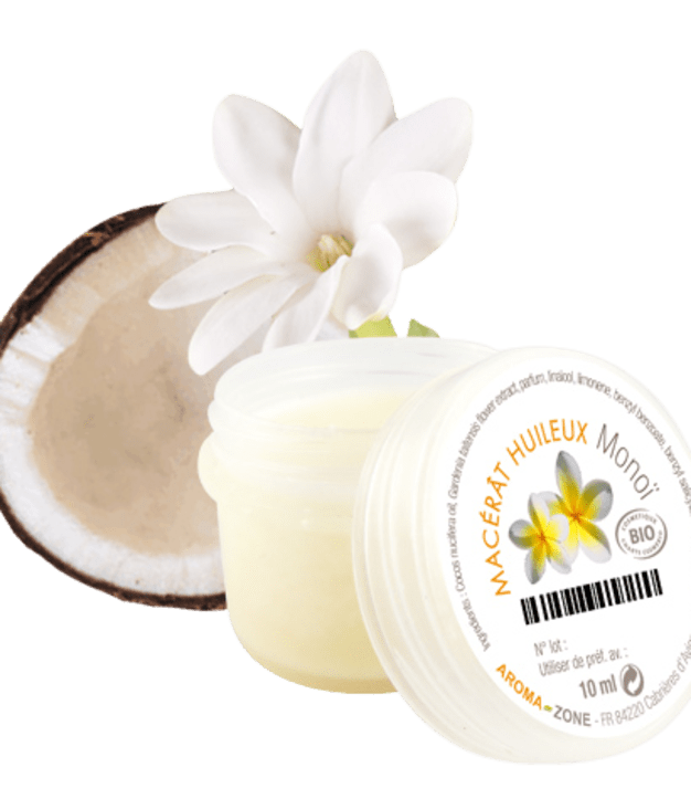 Huile de Monoï BIO (macérât huileux) 10ml