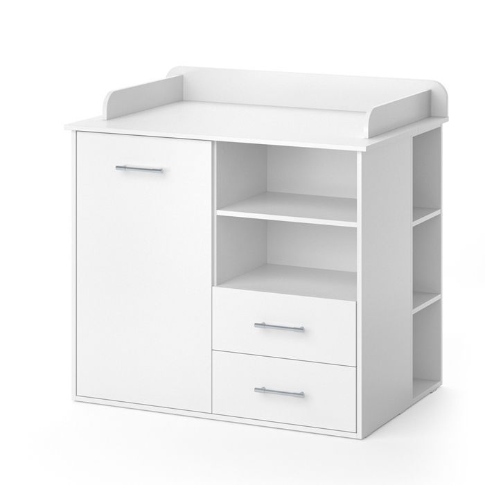 Commode à langer Lea 113x100cm Blanc Vicco 36850