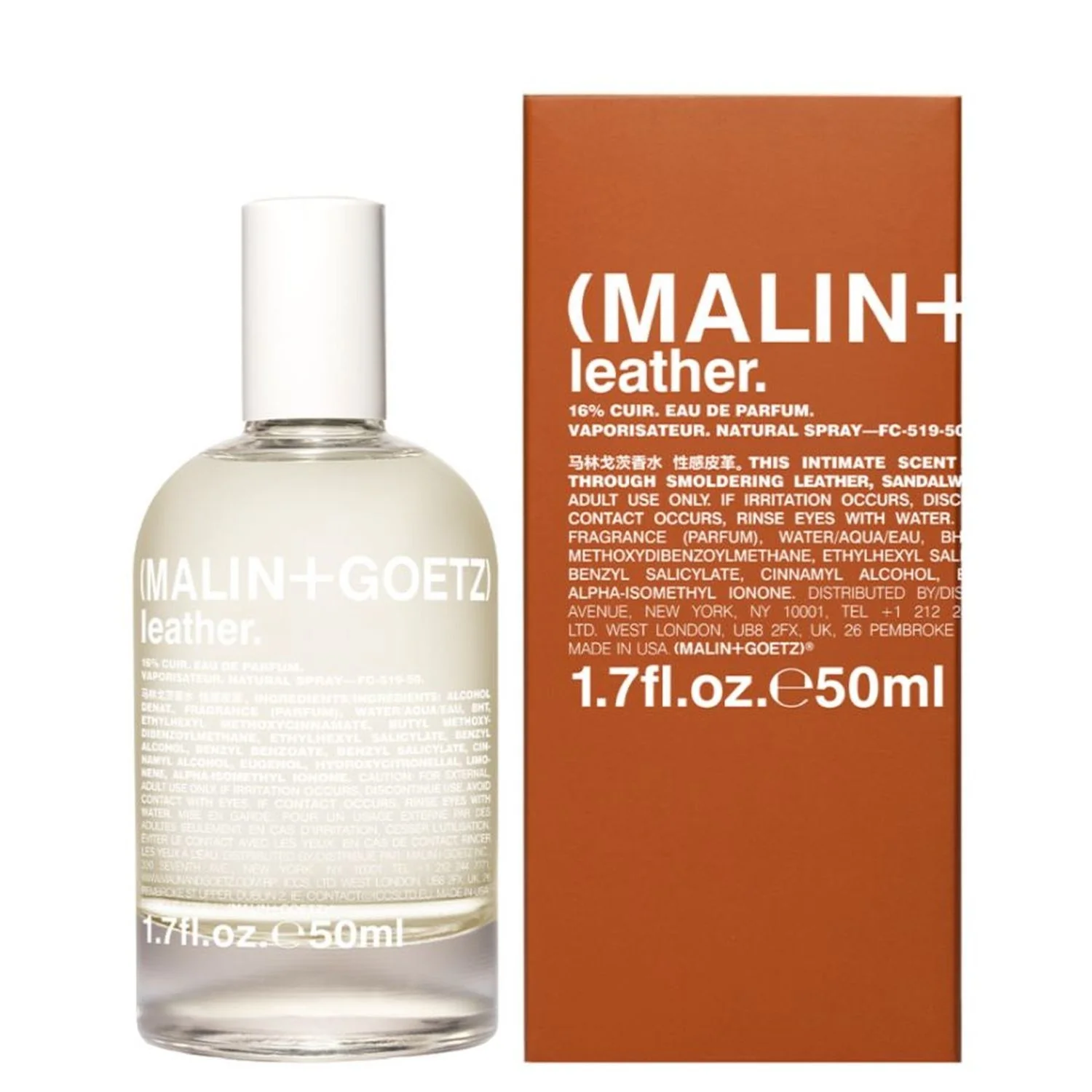 Fragrance Leather eau de parfum - Eau de Parfum Unisex, Eau de Parfum