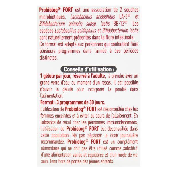 Mayoly CHC Probiolog Forte 3 x 30 cápsulas