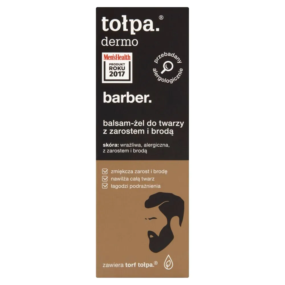 Tołpa Men Balsam-Żel do twarzy z Zarostem i Brodą