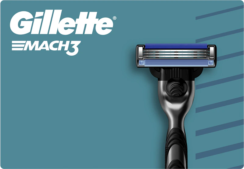 Lâminas de substituição Gillette Mach3