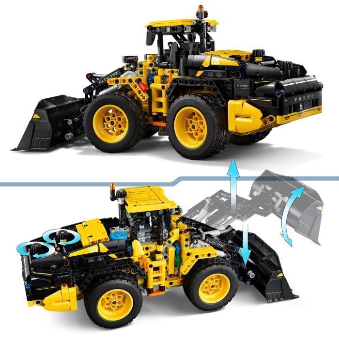 LEGO Technic 42209 La Chargeuse sur Pneus Volvo L120 Electric - Jeu pour Garçon dès 9 ans