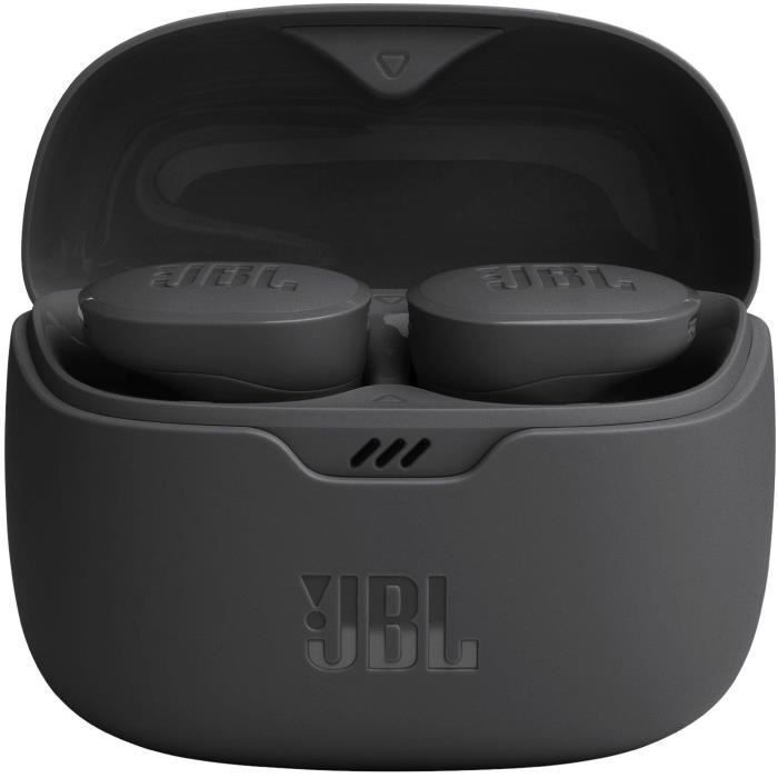 Ecouteurs sans fil JBL Tune Buds - Réduction de bruit active - Bluetooth 5.3 - Son Pure Bass - IP54 - 48h d'autonomie - Noir