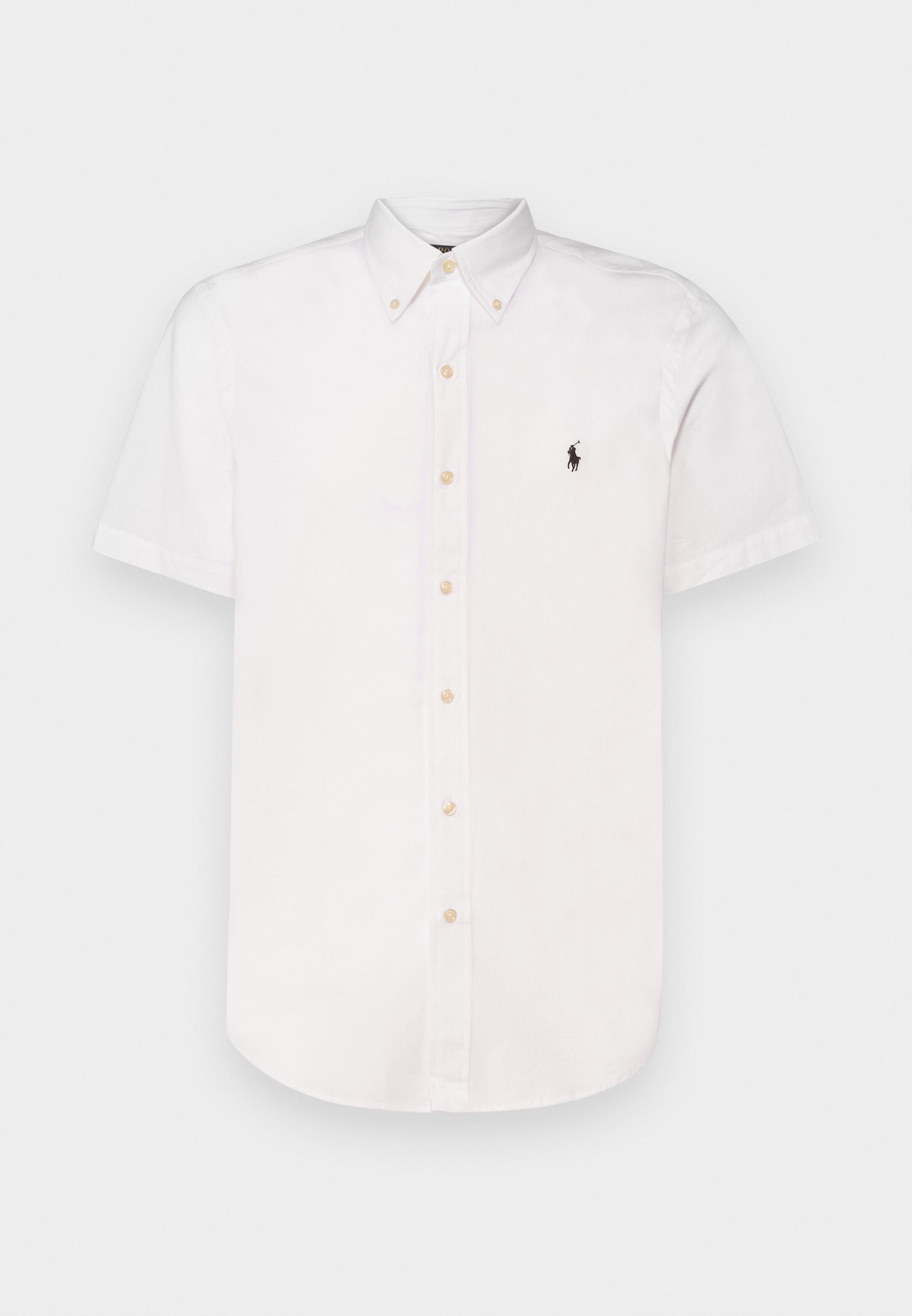 Camicia Polo Ralph Lauren CUSTOM FIT in popeline elasticizzato - bianca