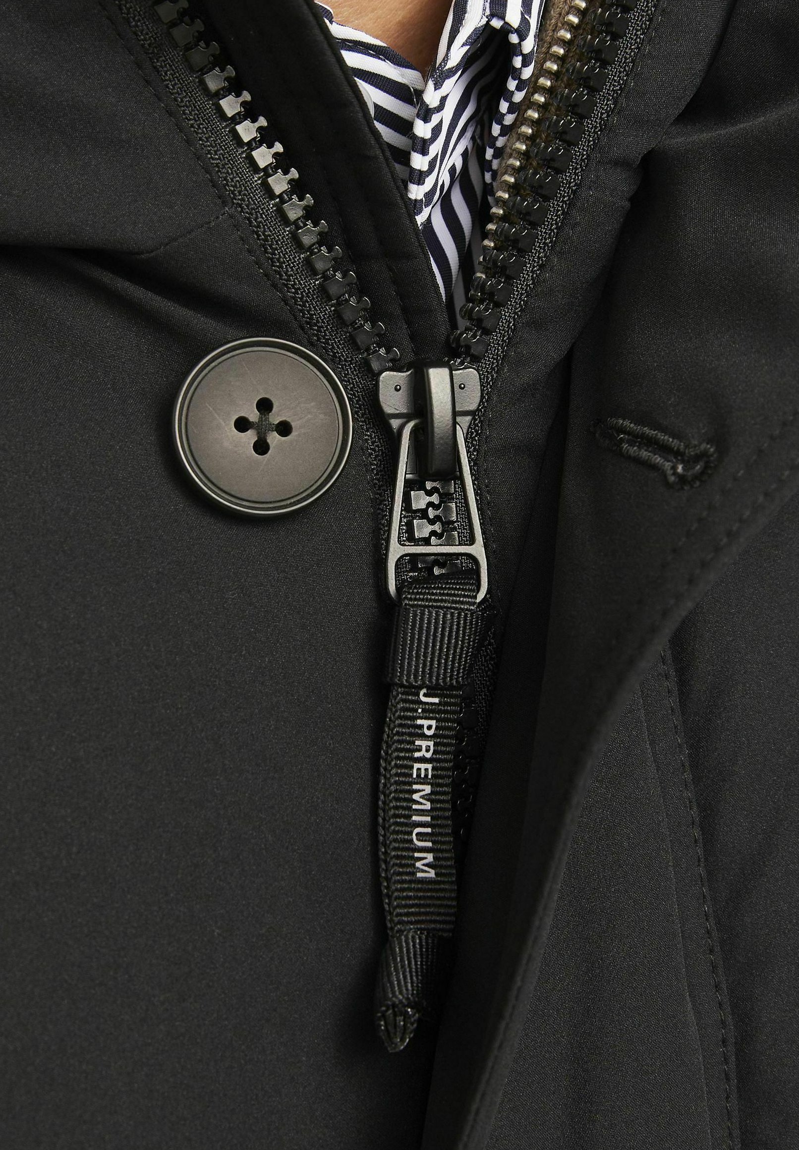 Jack & Jones PREMIUM winterjas - zwart