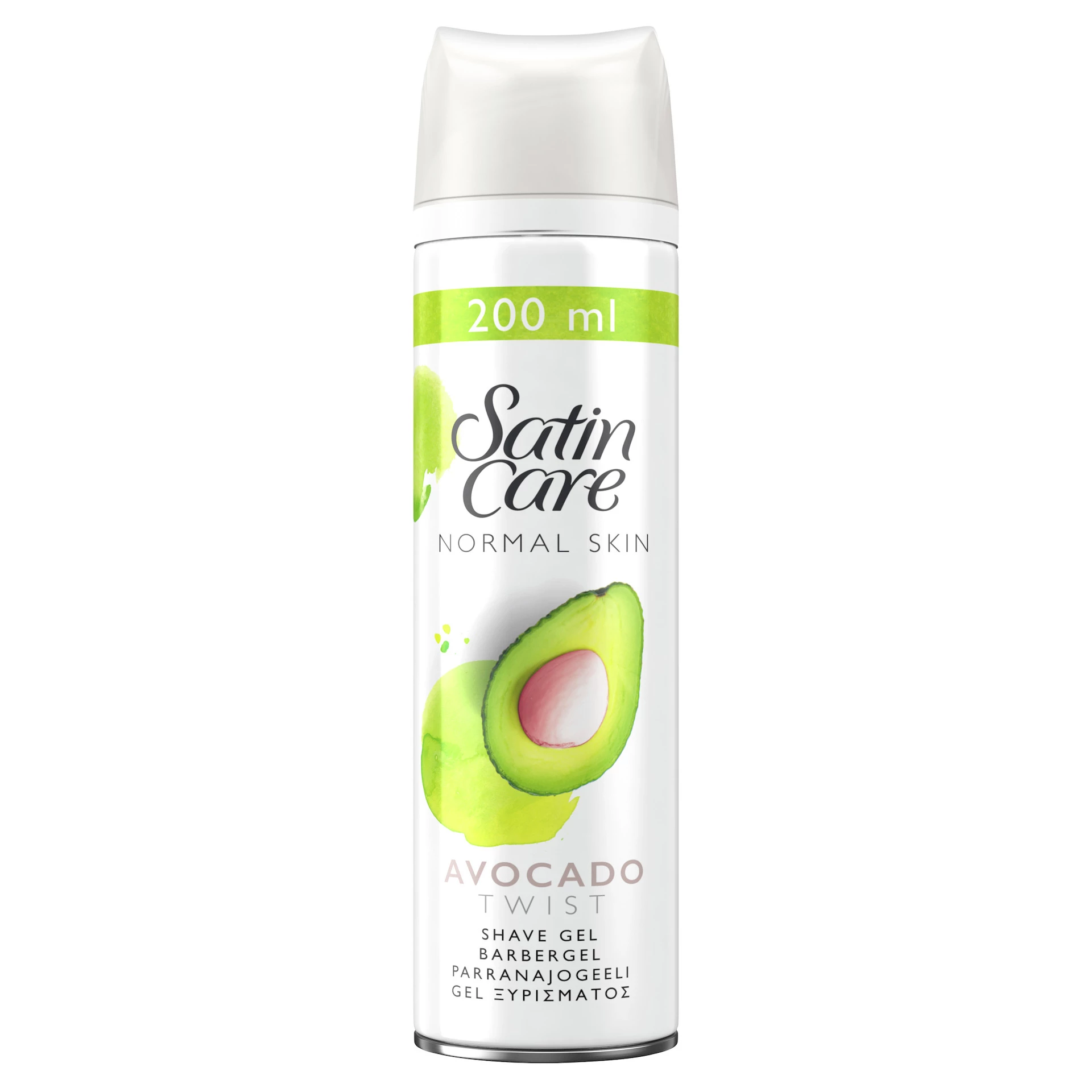 Gel za brijanje Satin Care Sensitive s avokadom 200 ml - Venus