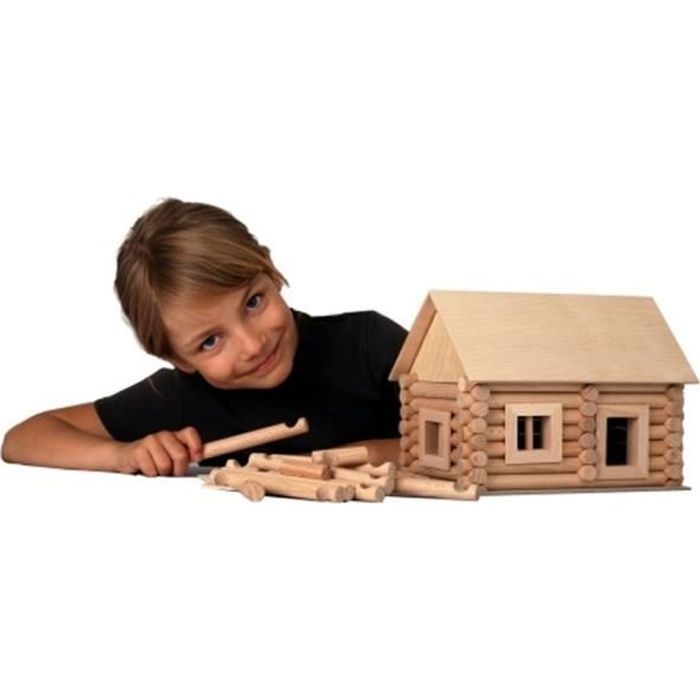 Walachia Vario Valise Jeu de construction en bois Maquette Kit 72 pièces