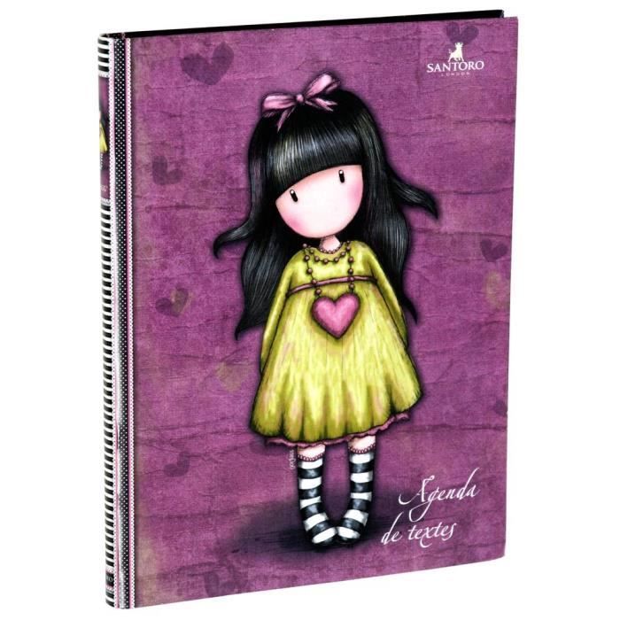 Gorjuss Santoro 22 CM Diary - Textbook
