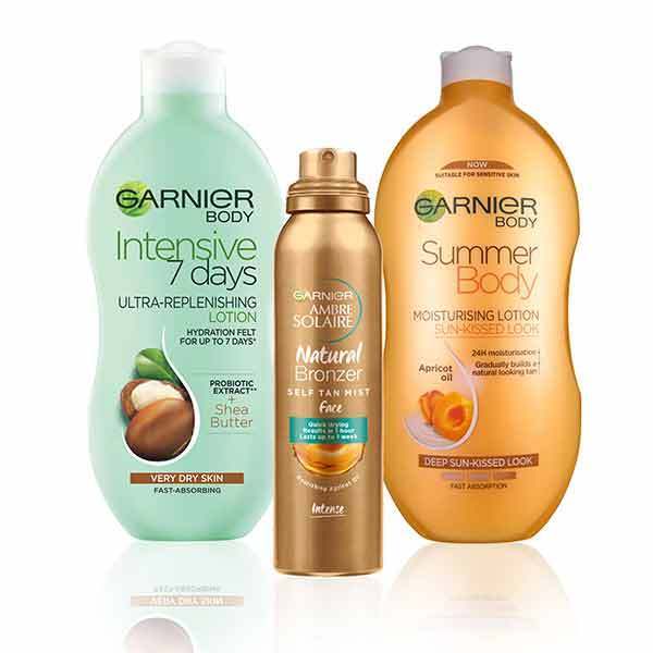 Kit abbronzante Garnier Prep Tan and Maintain