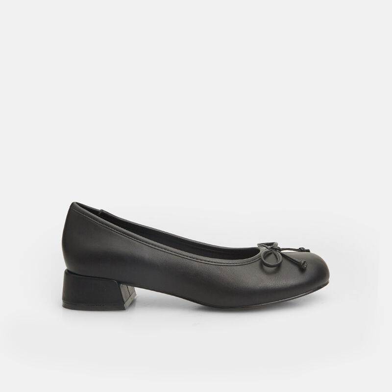 Baleriny damskie na obcasie 3,5 cm