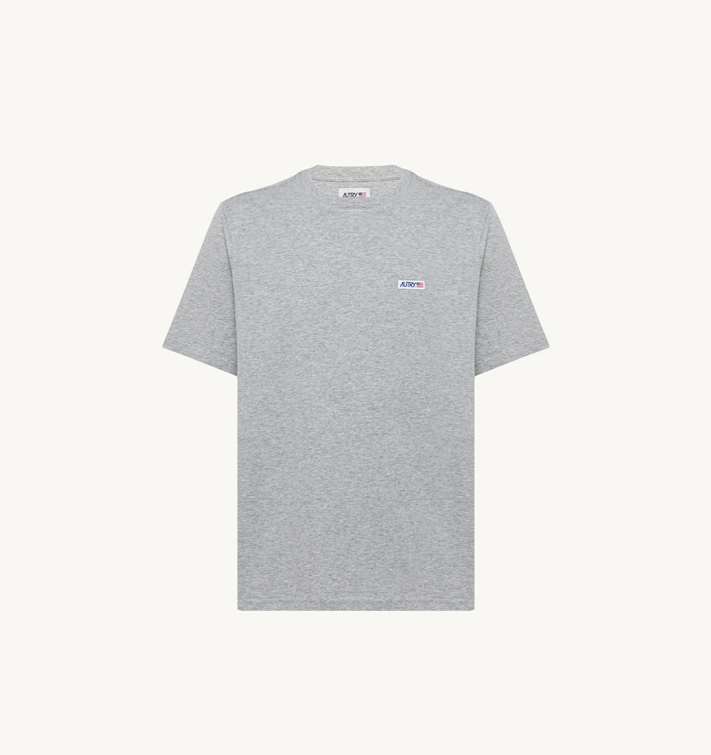 ETICHETĂ DE TRICOU DIN JERSEY DE BUMBAC MELANGE