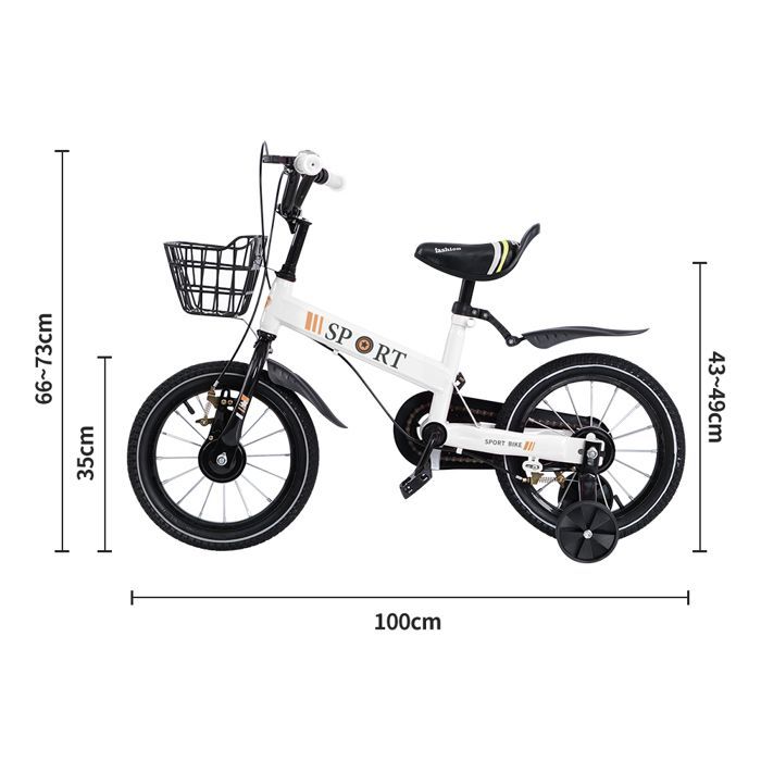 Bicicleta infantil MIPAN de 35,5 cm (14