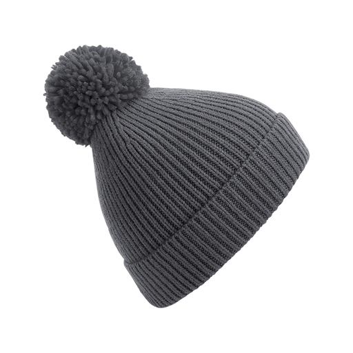 Căciulă Beanie De Punto Beechfield Engineered Cu Pom Pom