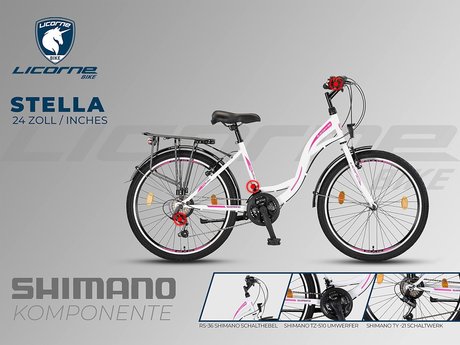 Licorne Bike Stella Premium stadsfiets