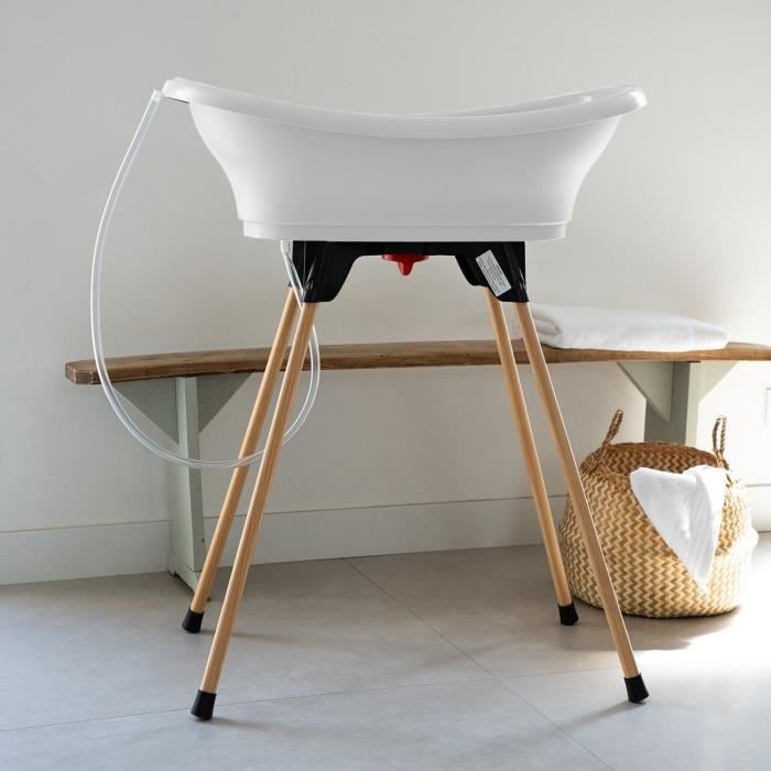 THERMOBABY Vasco Bathtub - Lily of the Valley White