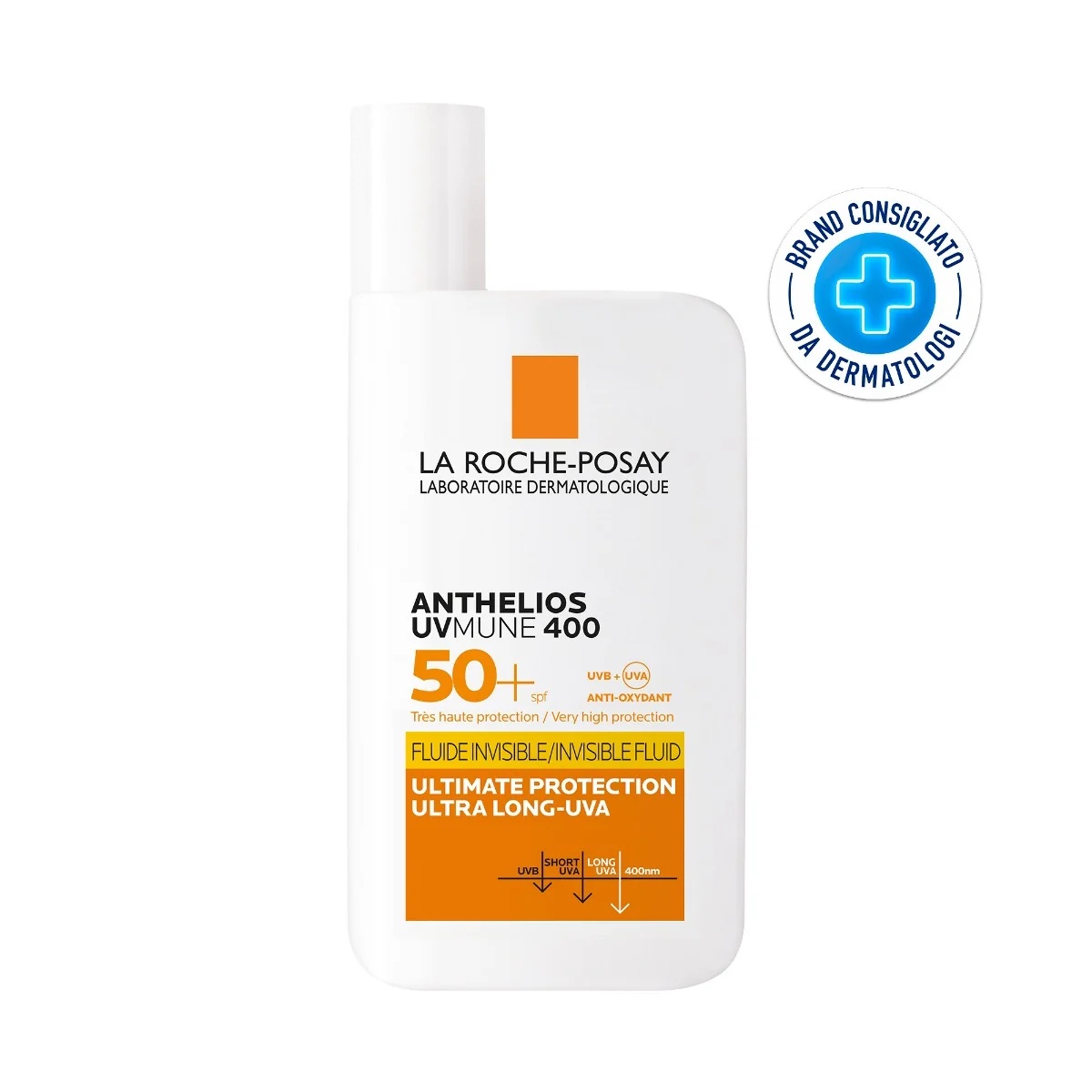 LA ROCHE POSAY La Roche Posay Anthelios Uvmune 400 SPF 50+ 50 ml Geurvrij