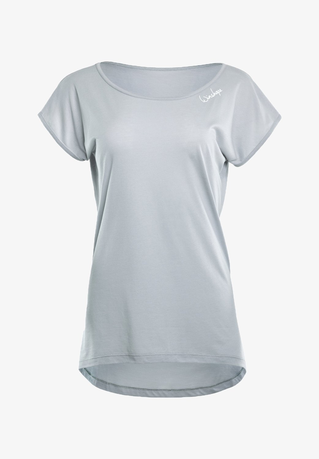 WINSHAPE KURZARMSHIRT - Jednoduché tričko - cool grey
