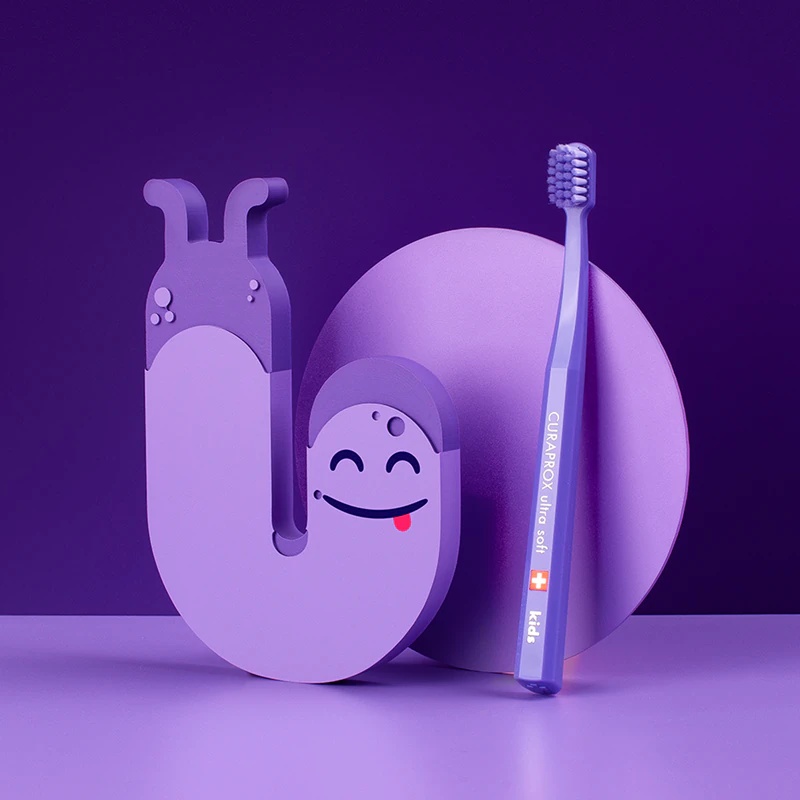 Curaprox 5500 Kids Ultra Soft ултра мека дечја четкица за зубе