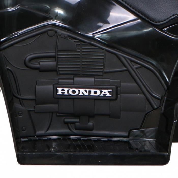 Quad eléctrico Honda de 6V, color negro.
