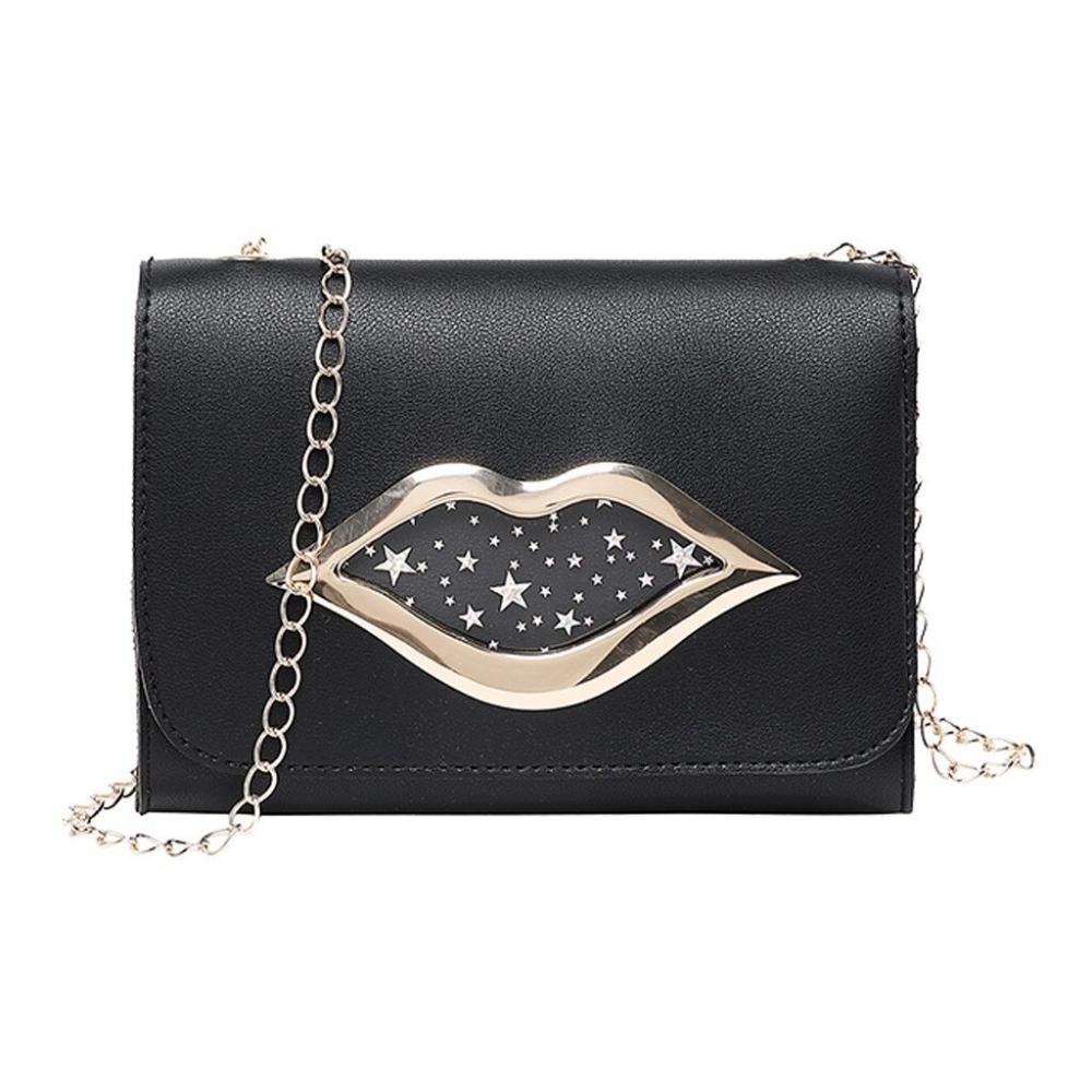 Borsa a tracolla Fashion Lady Shoulders Small Cover Transparent Package WOMEN Messenger Crossbody Bag Bolsa de mensajero2.5