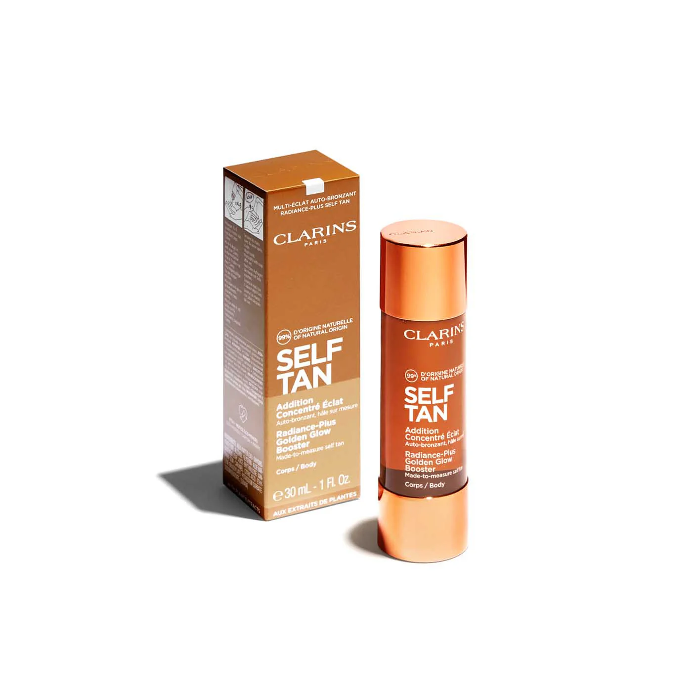 Self Tan Addition Concentré Éclat Corps - Gel corpo autoabbronzante