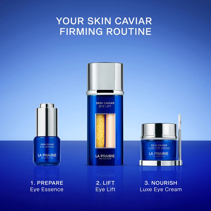 „La Prairie Skin Caviar Luxe“ paakių kremas, lyginamasis paakių kremas
