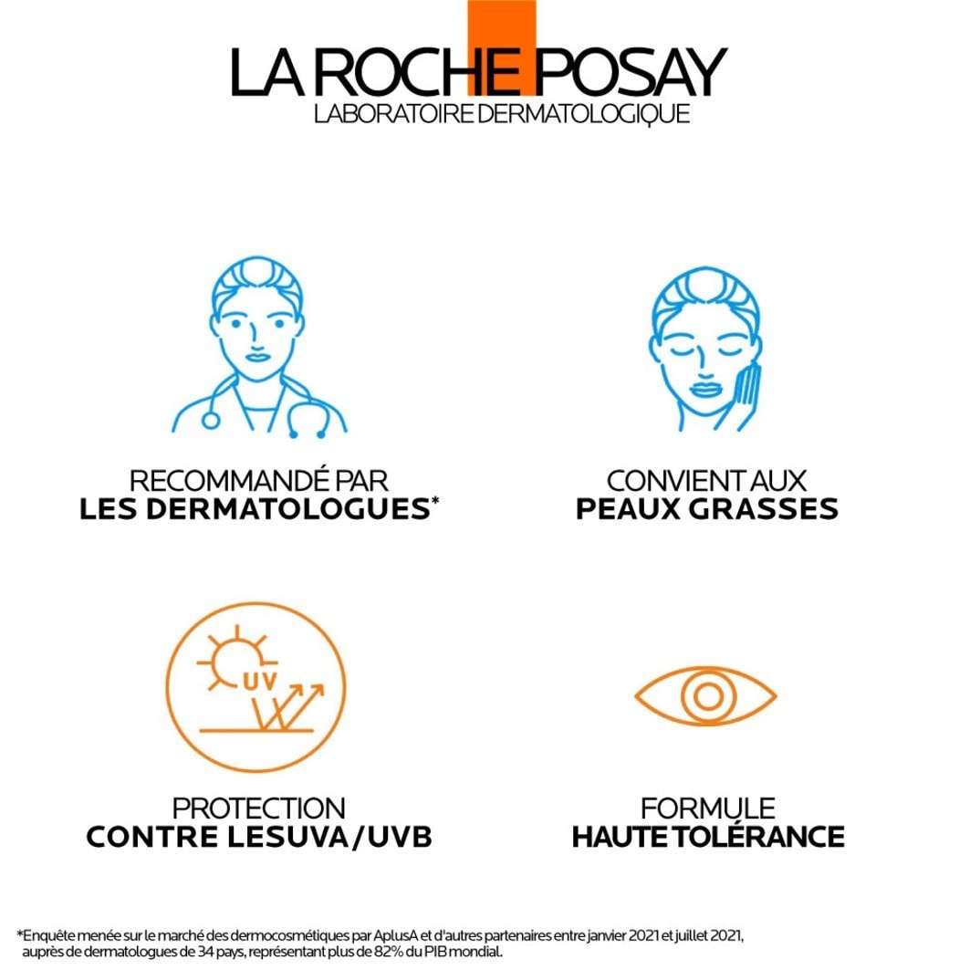 La Roche-Posay Anthelios UVMUNE 400 Fluide solaire régulateur de sébum SPF 50+ - 50 ml