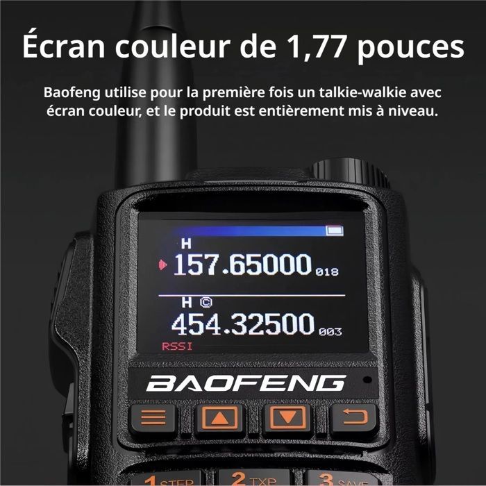 Baofeng UV-18L High Power 7.4V Walkie Talkie, 1.77