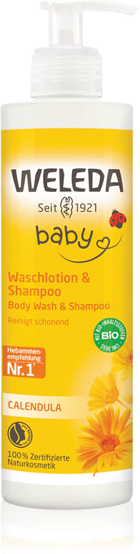 Shampoo e Gel de Lavagem 2 em 1 para Bebê Weleda