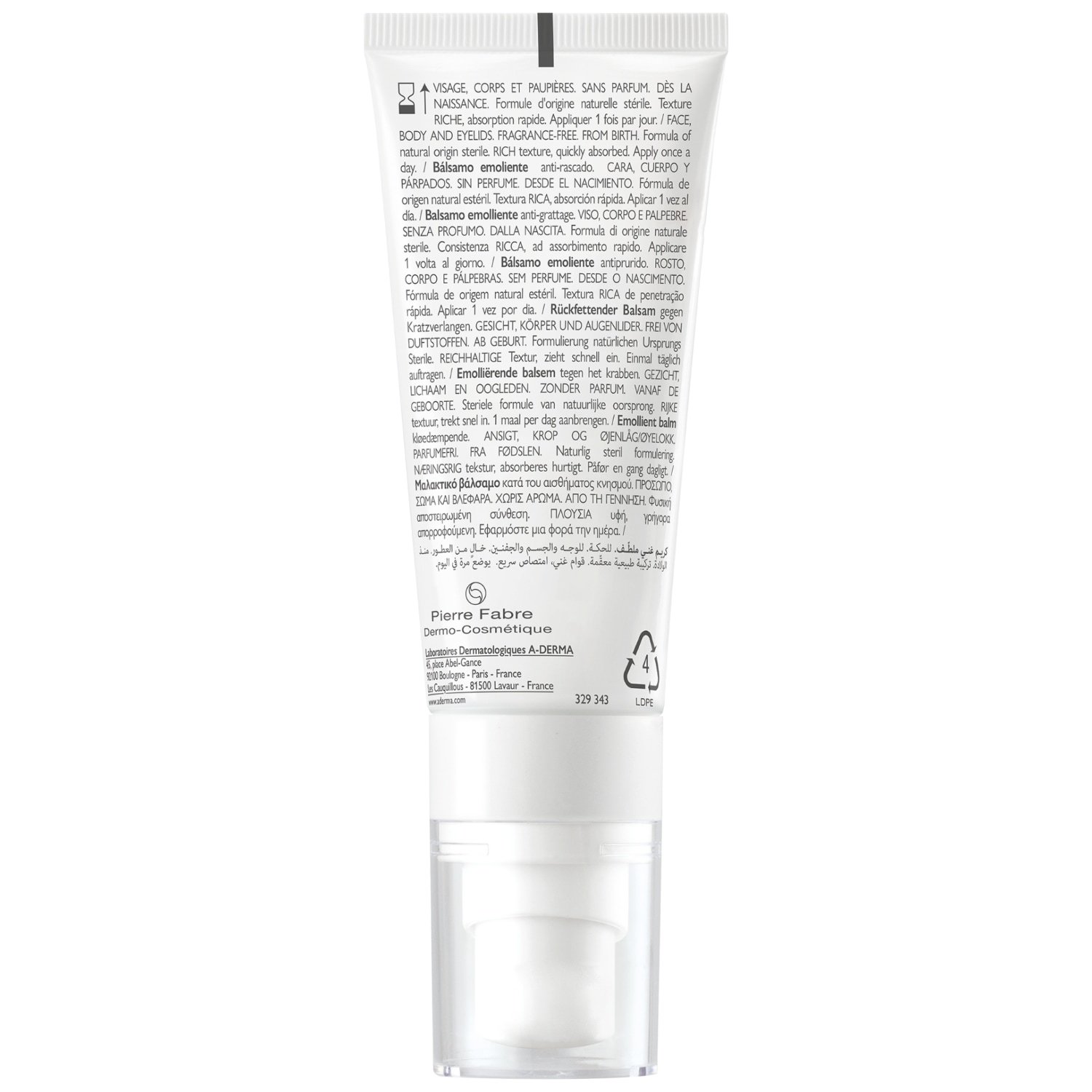 A-DERMA Telové mlieko Exomega Allergo Zmäkčujúci balzam - 40 ml