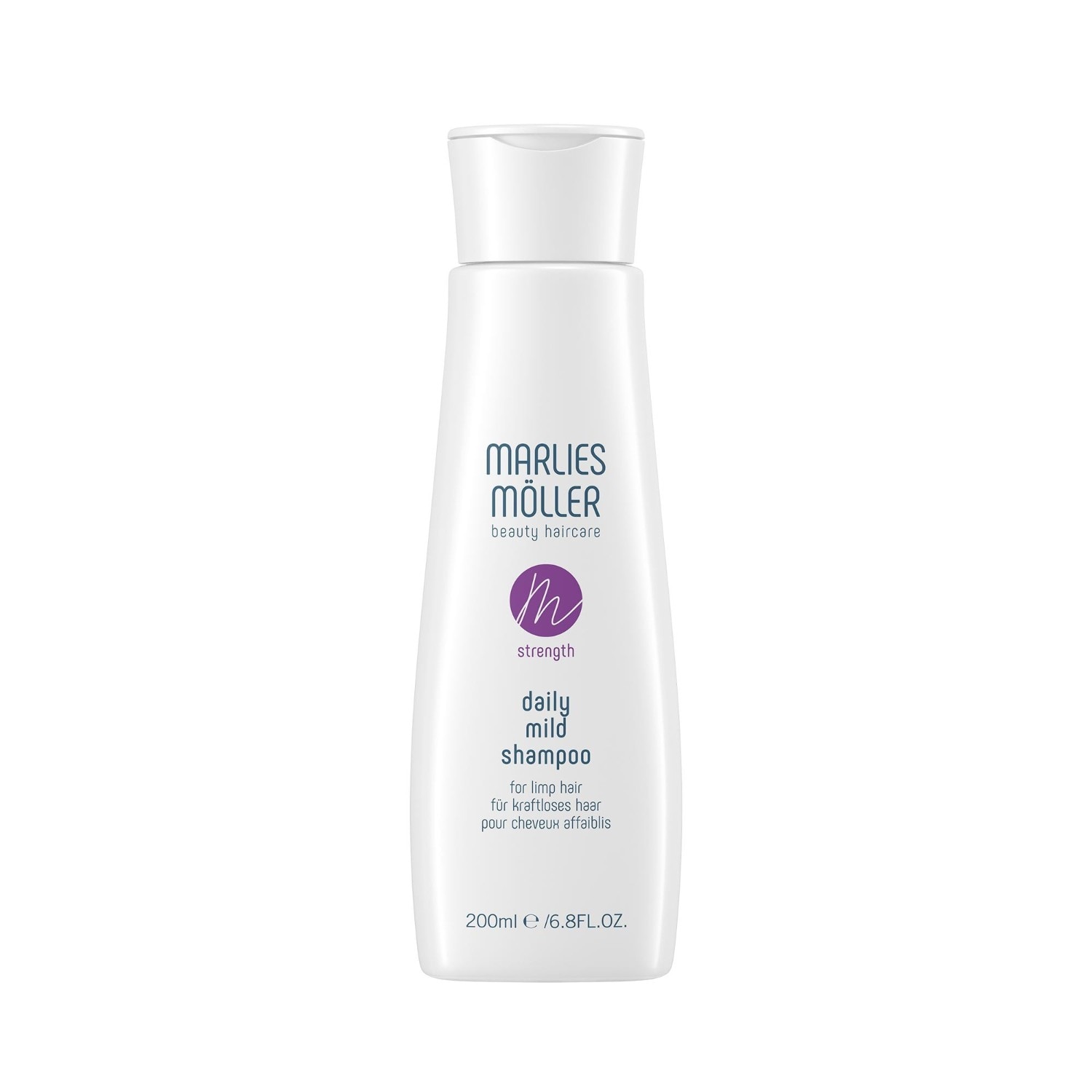 Marlies Möller Hårshampoo Stærk, mild shampoo til daglig brug - 200 ml