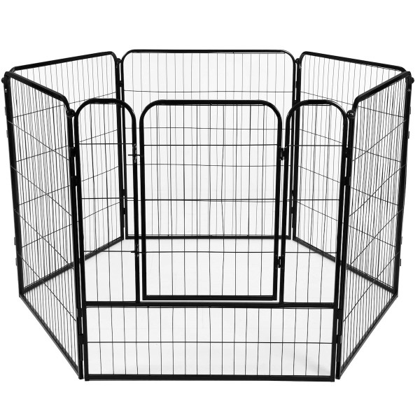 Kojec dla zwierząt wybieg dla szczeniaków klatka dla psa 184x94x100 cm