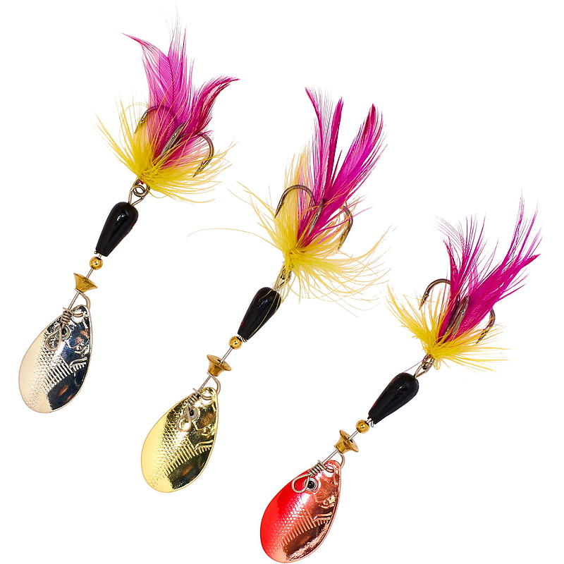 Villfisken Spinners Confezione da 3 6 g, Femunden, Villfisken