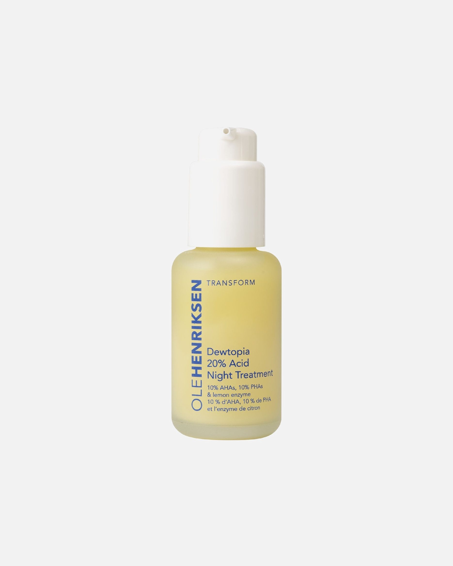 Ole Henriksen pretnovecošanās serums Transform Dewtopia 20% skābes nakts krēms - 30 ml