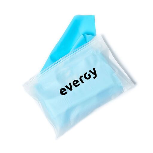  Evergy Media 2,5 m Gummiband (Blau)