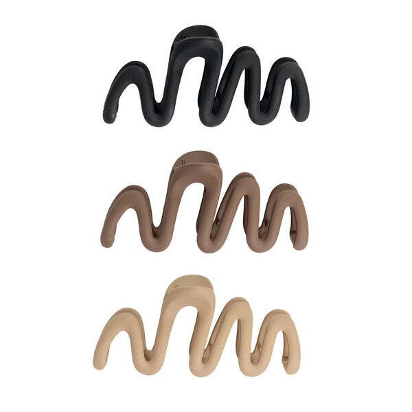 Klipy Brushworks Wave Claw – 3 kusy