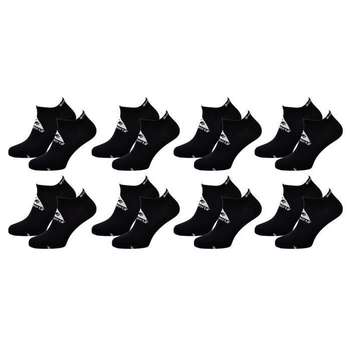 Chaussettes Garçon Le Coq Sportif - Pack de 8 Paires SNEAKER NOIR - Tiges Courtes - Coton et Polyamide