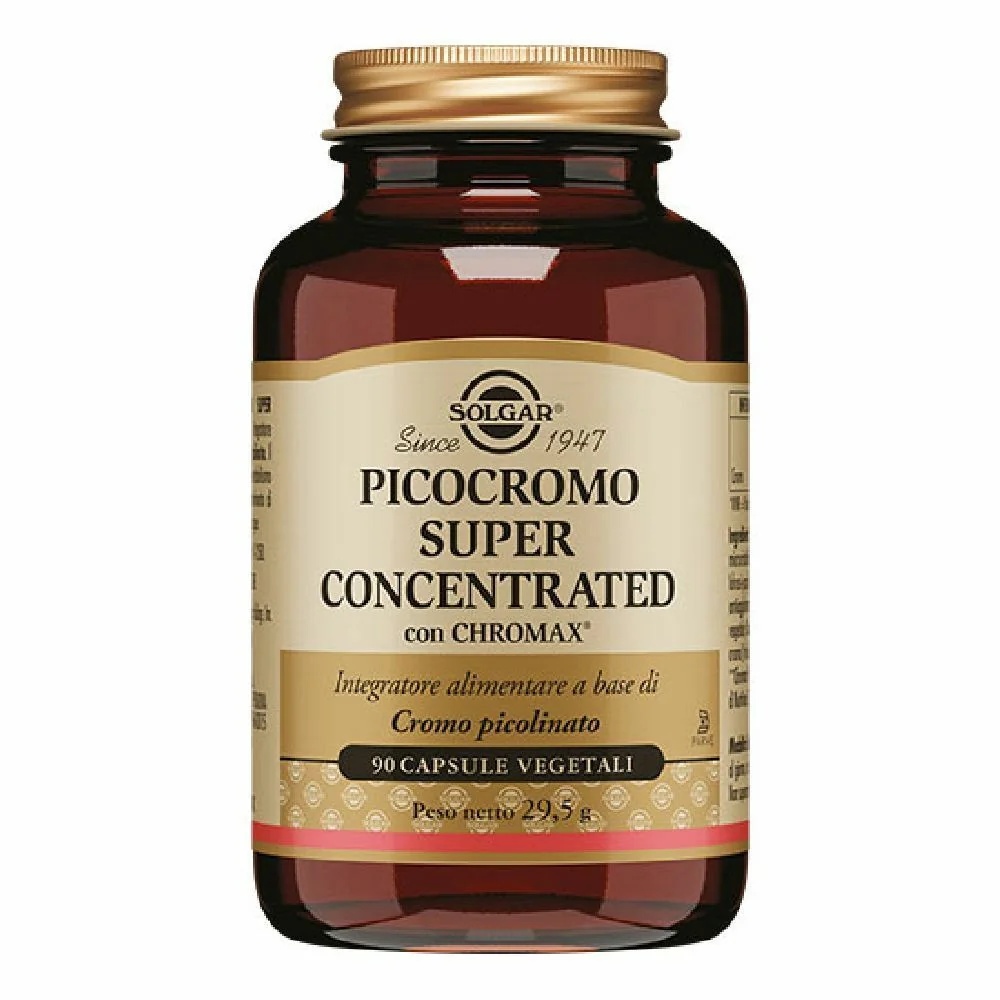 SOLGAR Picochromo Superconcentr 90Cps Macronutriëntenmetabolisme