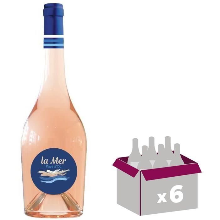 La Mer 2023 Pays Oc - Vino rosado Languedoc x6