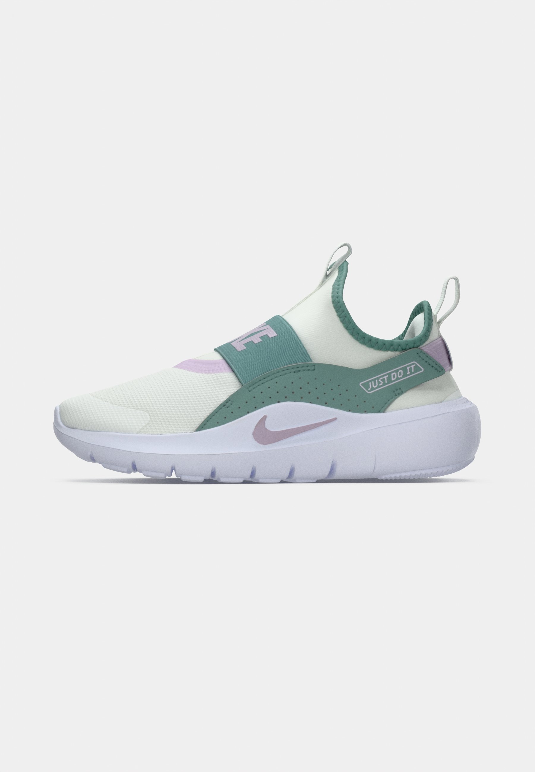 Nike Performance FLEX RUNNER 4 UNISEX - Løpesko for landevei - summit white/doll/cannon
