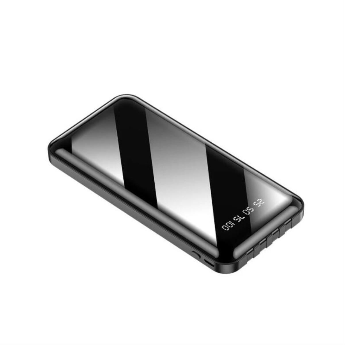 Power Bank Smartek 10000mah Avec 4 Câbles De Carga Y Carga Inalámbrica