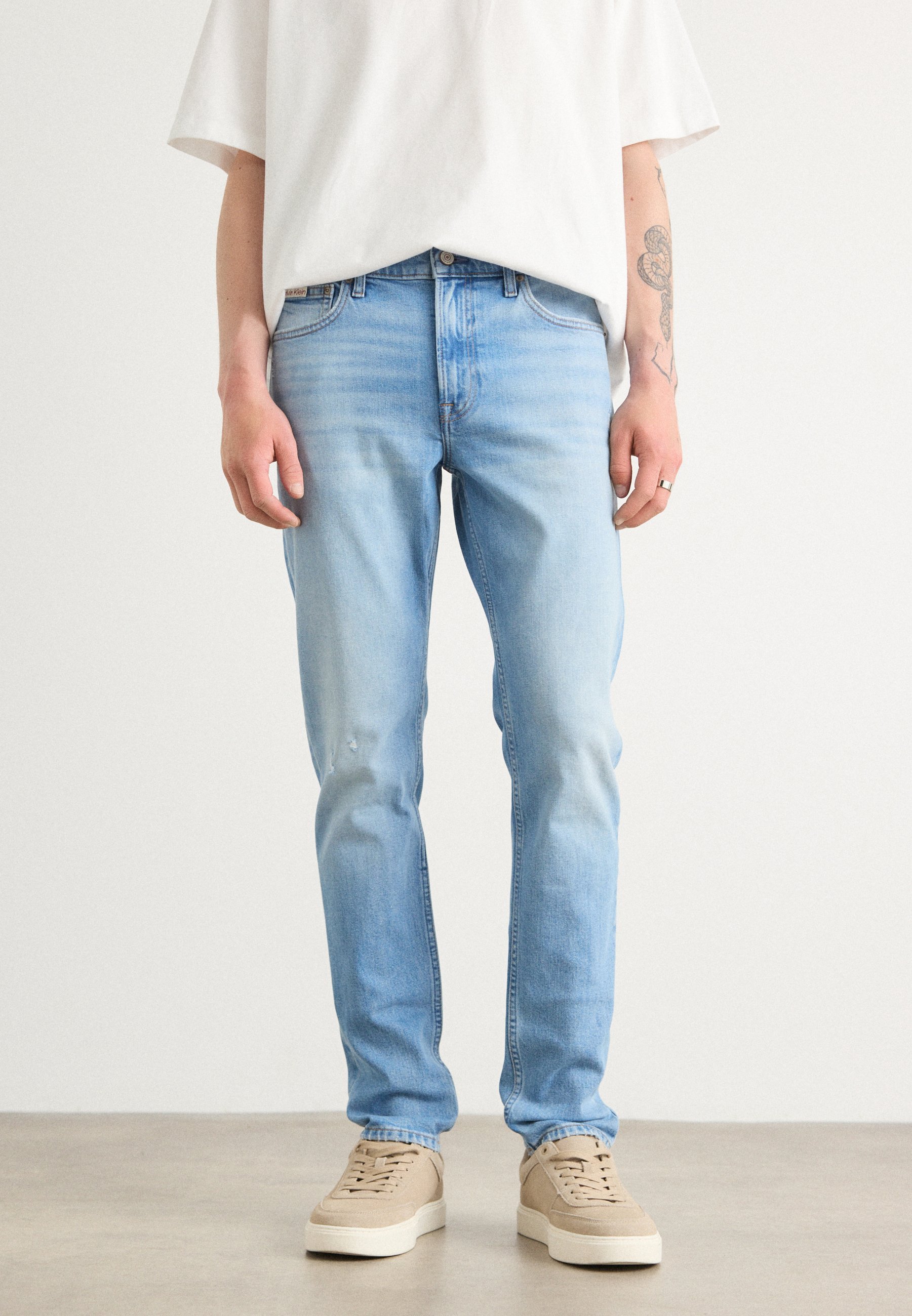 Calvin Klein Jeans Slim fit jeans - pijlsteen