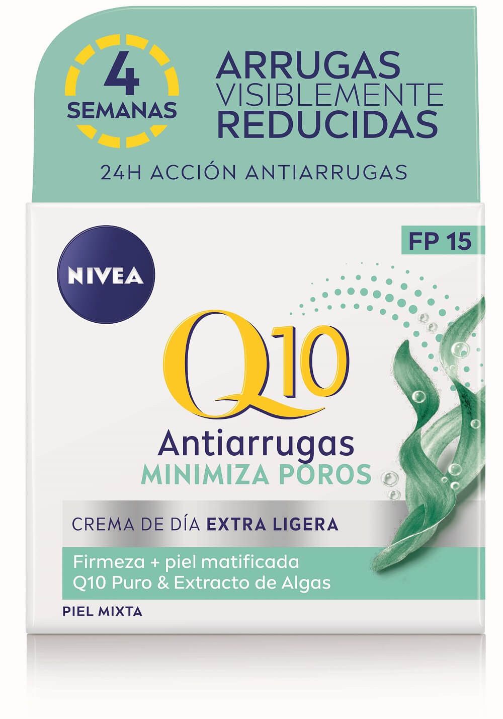 Q10 Power dienas krēms SPF 15 pretgrumbu līdzeklis, kas samazina poras Pretgrumbu un novecošanās aizkavēšanas krēmi