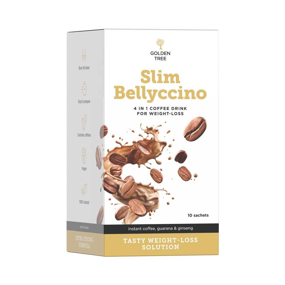 Prehransko dopolnilo Golden Tree SlimBellyccino - 30 kapsul