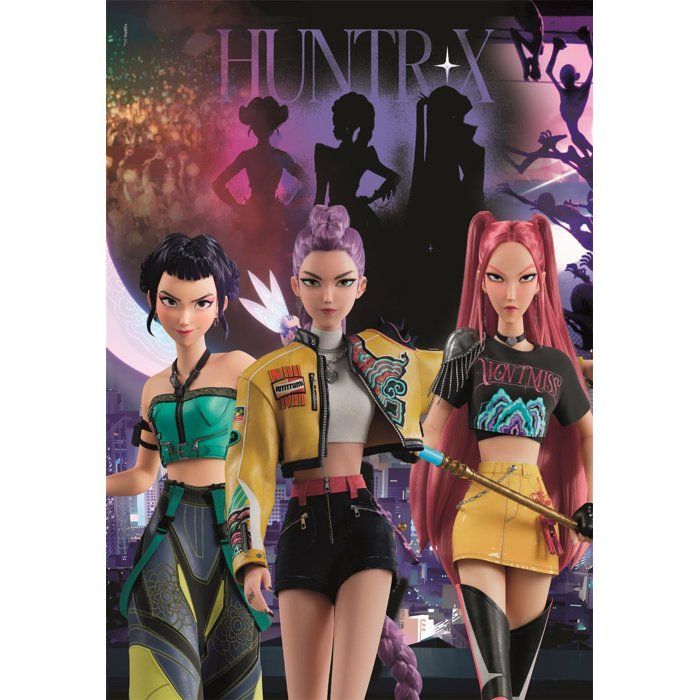 Clementoni - K-Pop Demon Hunters - Puzzle 500 Pièces