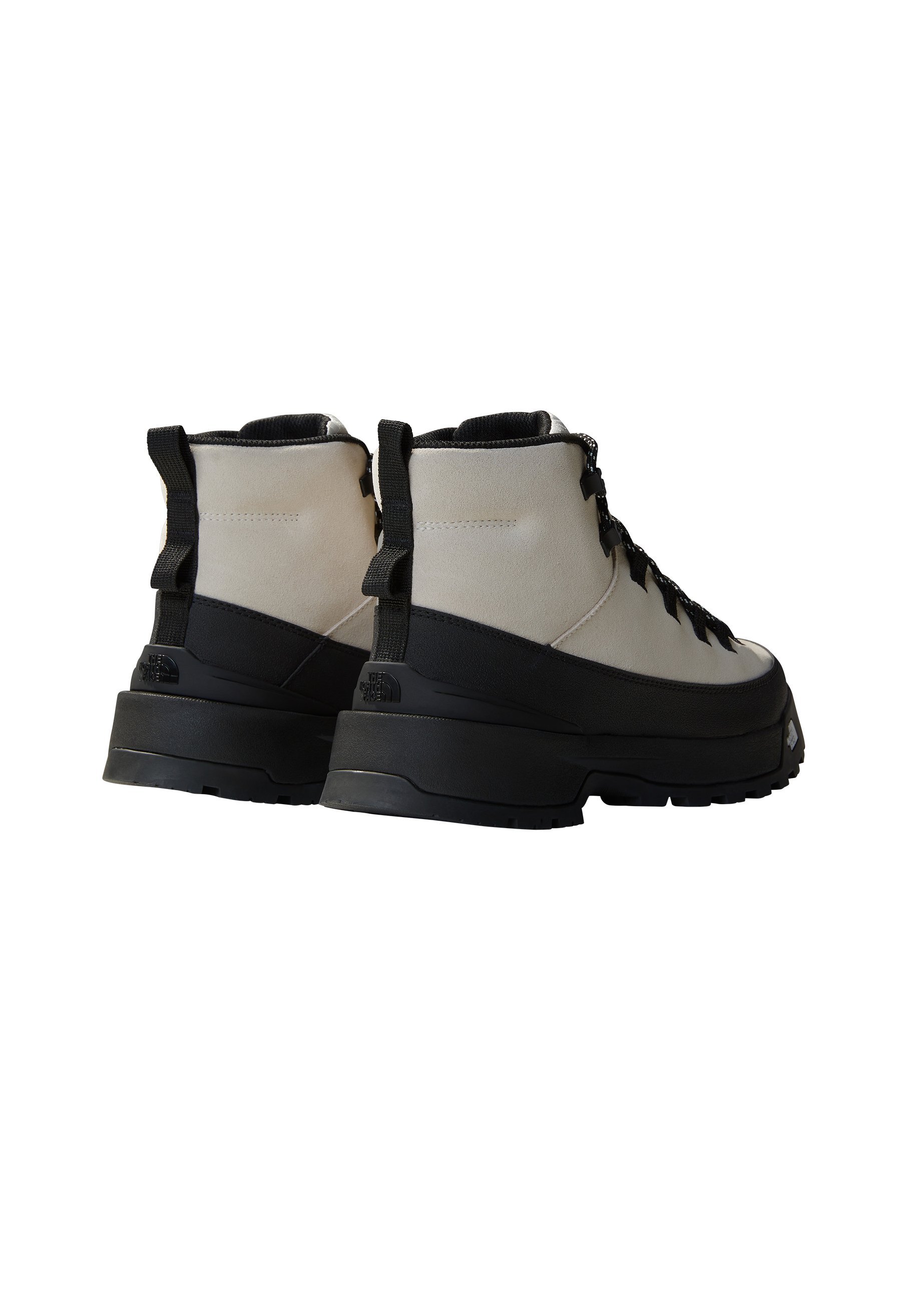 The North Face GLENCLYFFE URBAN UNISEX - Enkellaarsjes met vetersluiting - wit duin/zwart
