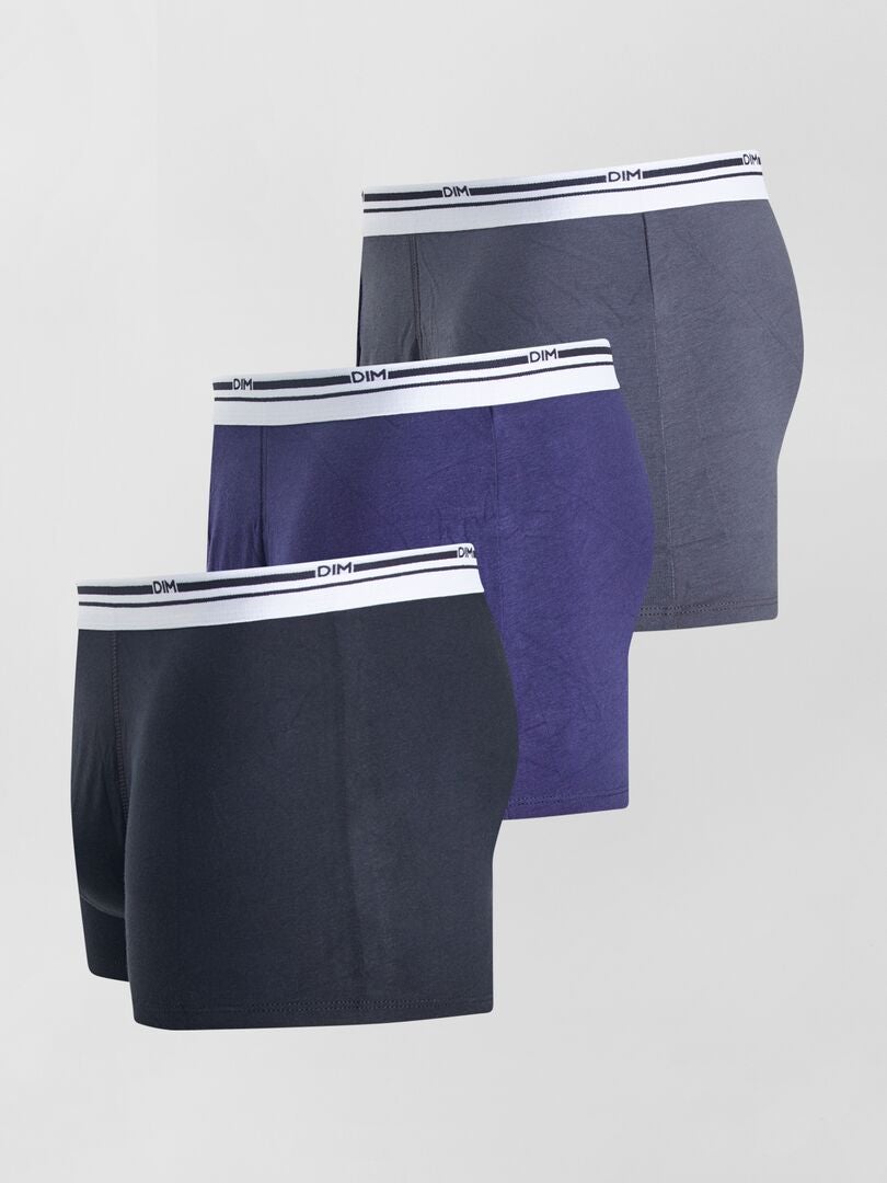 Set van 3 klassieke 'DIM' boxershorts in beige
