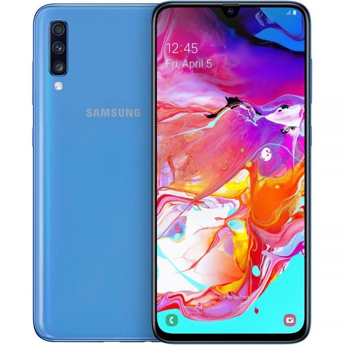 Samsung Galaxy A70 128 go Bleu - Double sim - Reconditionné - Excellent état